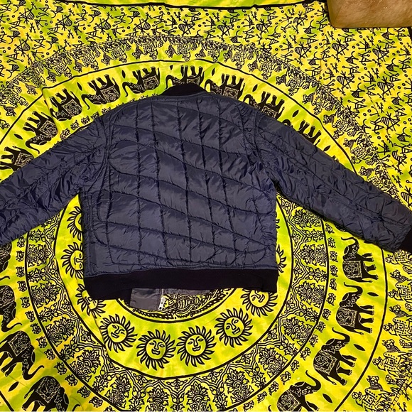 Navy Flight Bomber Jacket Authentic Real Navy military mens - Picture 9 of 9